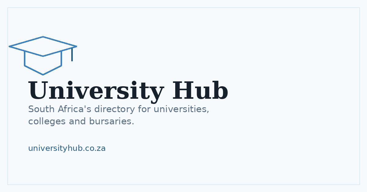 University Hub | Your Journey Starts Here